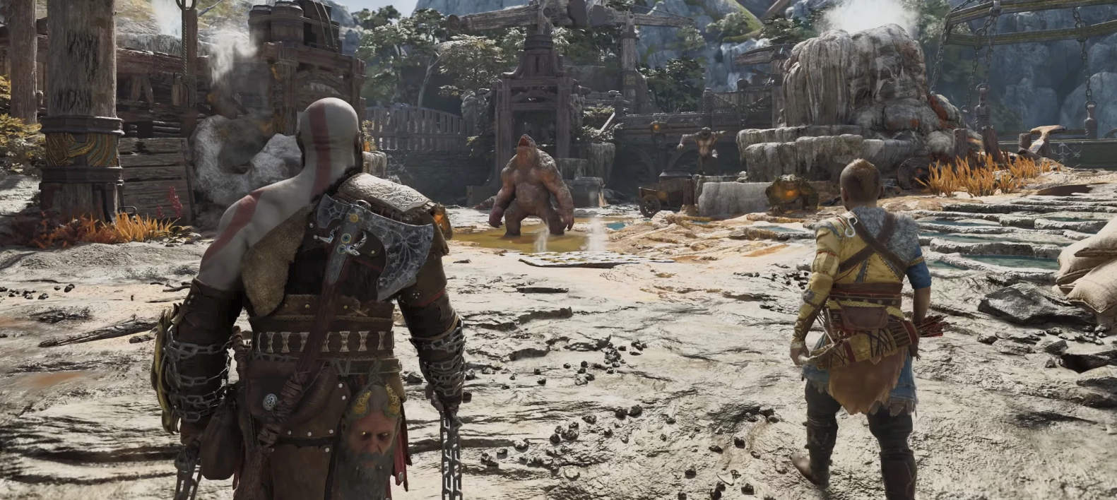 Kratos e Atreus